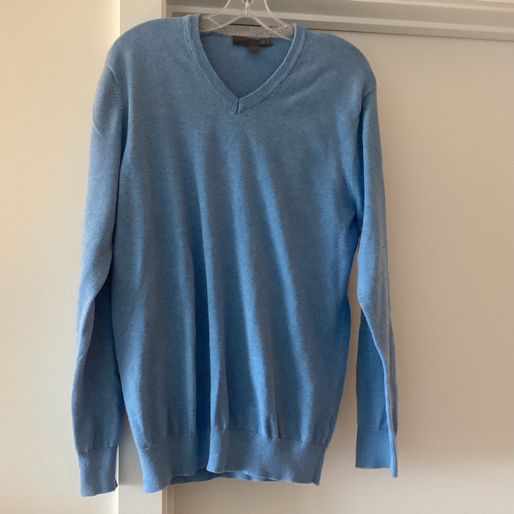 Old Navy Blue V-Neck Sweater